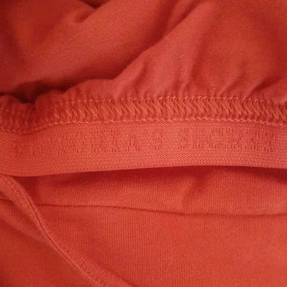 Vintage Early 2000s Y2K Victoria's Secret Strapless Cotton Bra Top Small Orange - Picture 4 of 6
